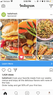 marketing nhà hàng trên instagram
