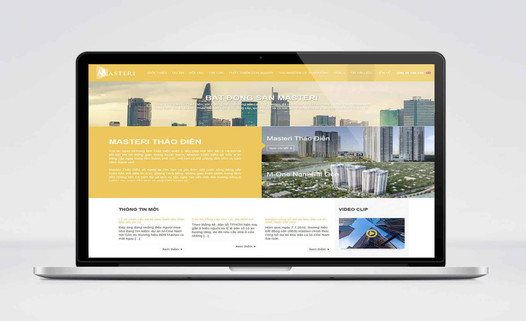 Thiết kế website bất động sản thu hút 2022 | ATPWeb.vn - Khởi tạo ngôi nhà Online.