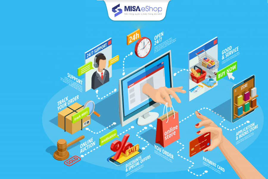 Những cách bán hàng trên kênh thương mại điện tử hút khách nhất - MISA eShop