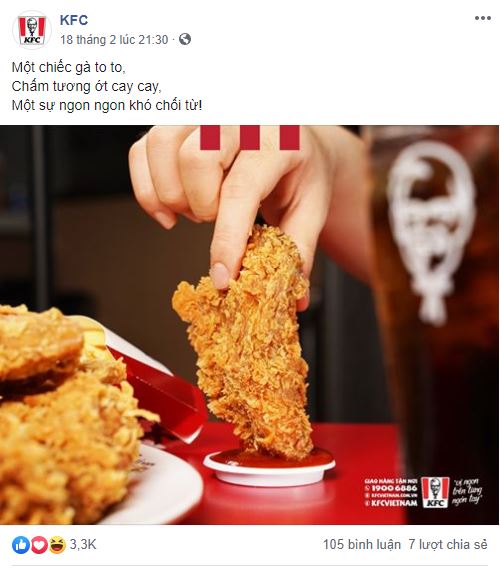 quảng cáo quán ăn trên Facebook