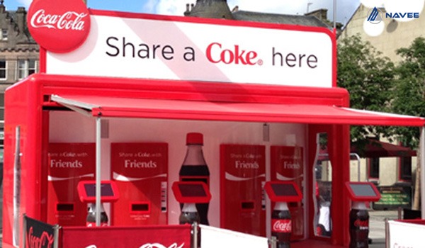 Chiến dịch Share a Coke đã tạo nên sự bùng nổ lớn trên mạng xã hội ở khắp mọi nơi