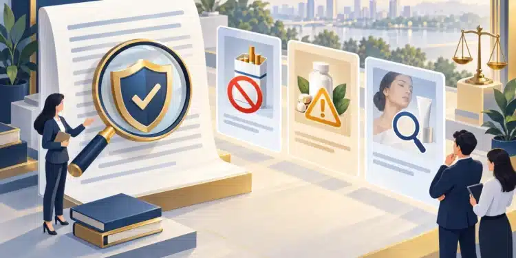 Minh họa VPCS là gì với tài liệu chính sách, kính lúp và các trạng thái quảng cáo