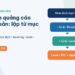 Sơ đồ bốn bước lập ngân sách quảng cáo bất động sản: giao dịch mục tiêu, chia tỷ lệ ra booking, chia tỷ lệ ra lead, rồi nhân CPL ra ngân sách